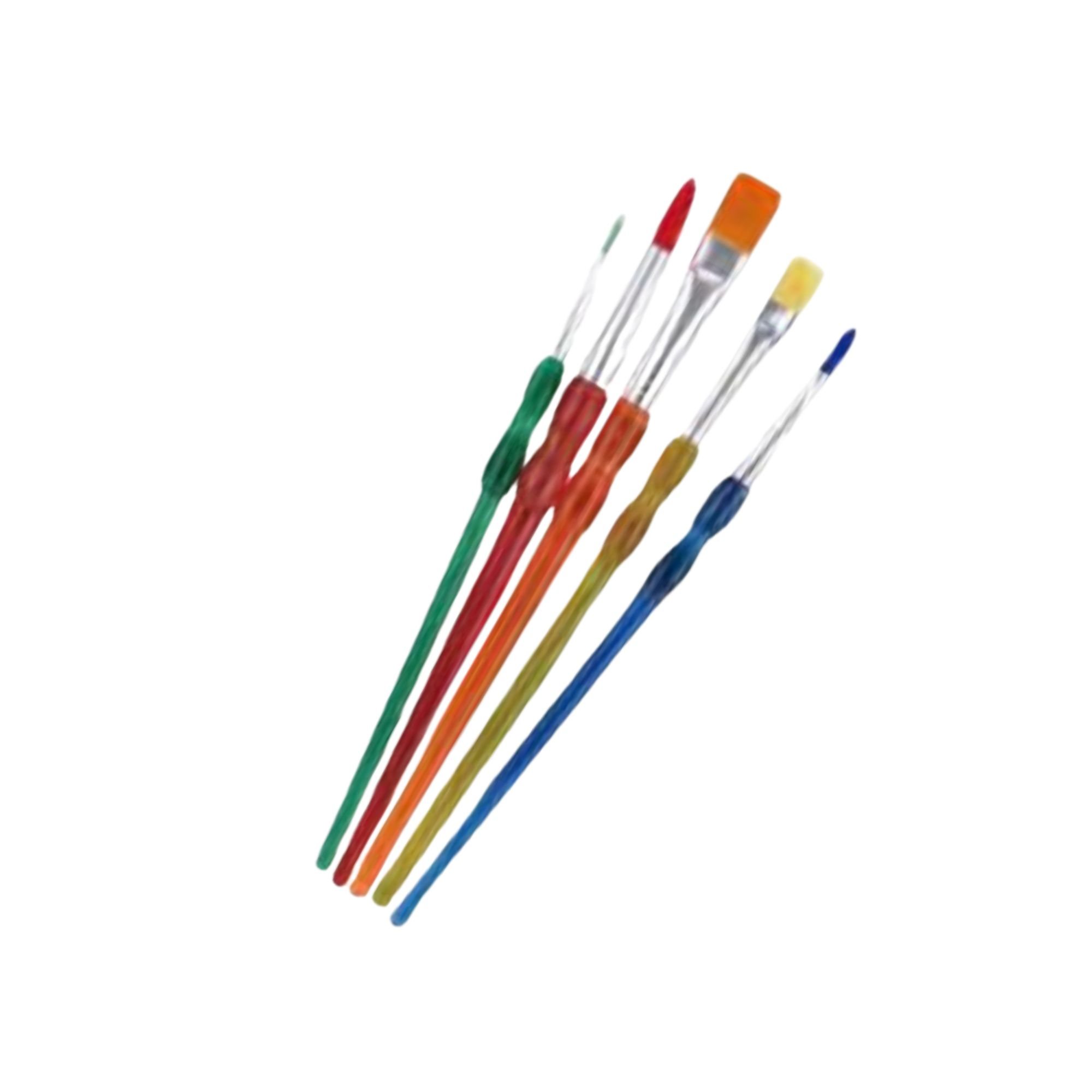 Soft Grip Mixed Brush Set (5)