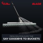 MOTORSCRUBBER BLADE FLUID INJECTION HANDLE
