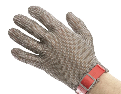 EUROFLEX 5 Finger Chainmail Glove - No Cuff.
