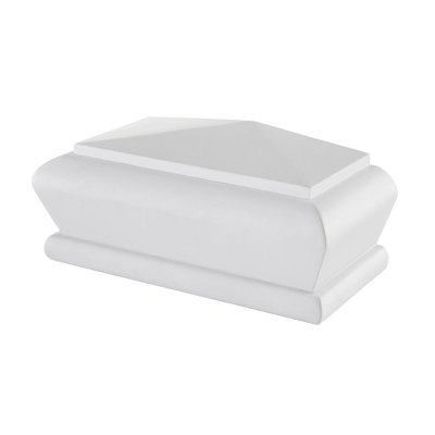 Burbidge Paint Ready Pyramid Half Newel Cap 90mm NC7RHALF FSC