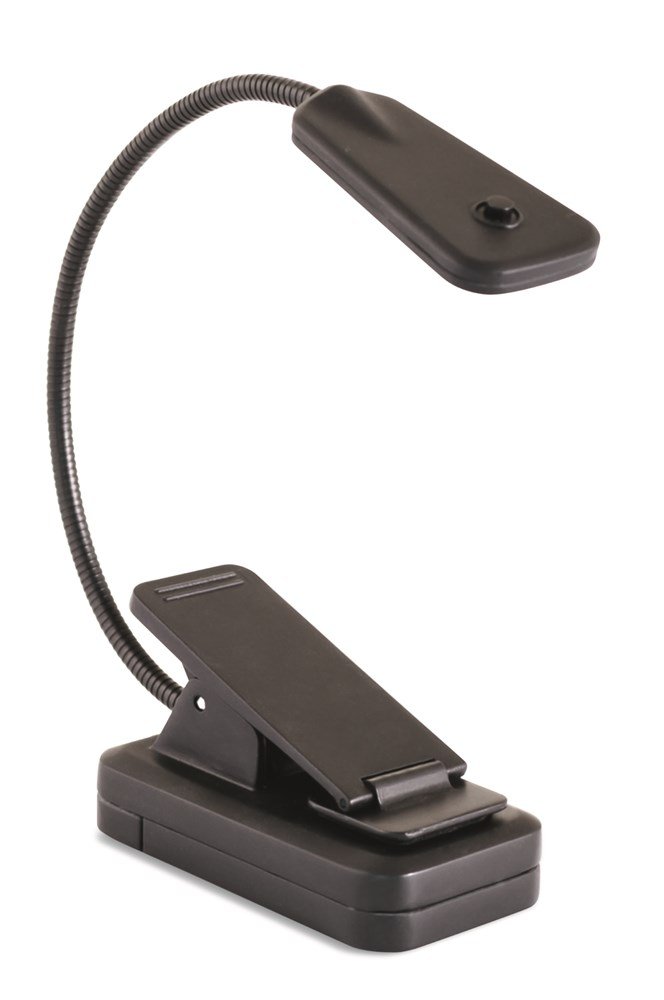 Toongabbie Ted LED Clip On Book Light Black