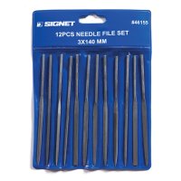 Signet Engineers Needle Files Set 12 pce