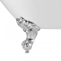 Heritage Oban Ball and Claw Feet Chrome BFOBC