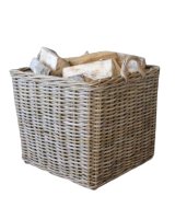 Square Basket With Ear Handles Large