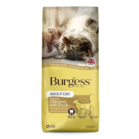 Burgess Cat Adult Chicken & Duck Complete Dry Food 3x4kg