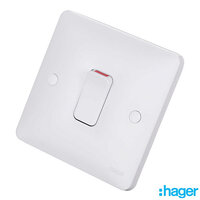 Hager Sollysta 20A Double Pole Switch WMDP84