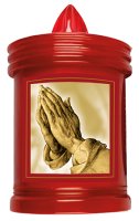 Battery Grave Light/Praying Hands   (88977)