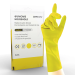 Unigloves Yellow Household Latex Gloves, Pair