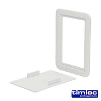 Access Panel Plastic Clip-Fit 115 x 165mm
