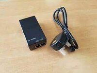 24V Gigabit 0.5A POE Injector w/ IRL/UK Lead