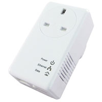 Edimax 500Mbps Homeplug AC Pass Single Unit