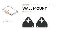 Blaze Audio Wall Mounting Half-Rack Kit