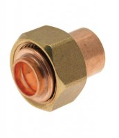 15mm x 1/2" Straight Tap Connector End Feed