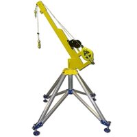 ZFCP-Q200, ZERO POD DAVIT SYST INCL WINCH & RESCUE SRL 15M