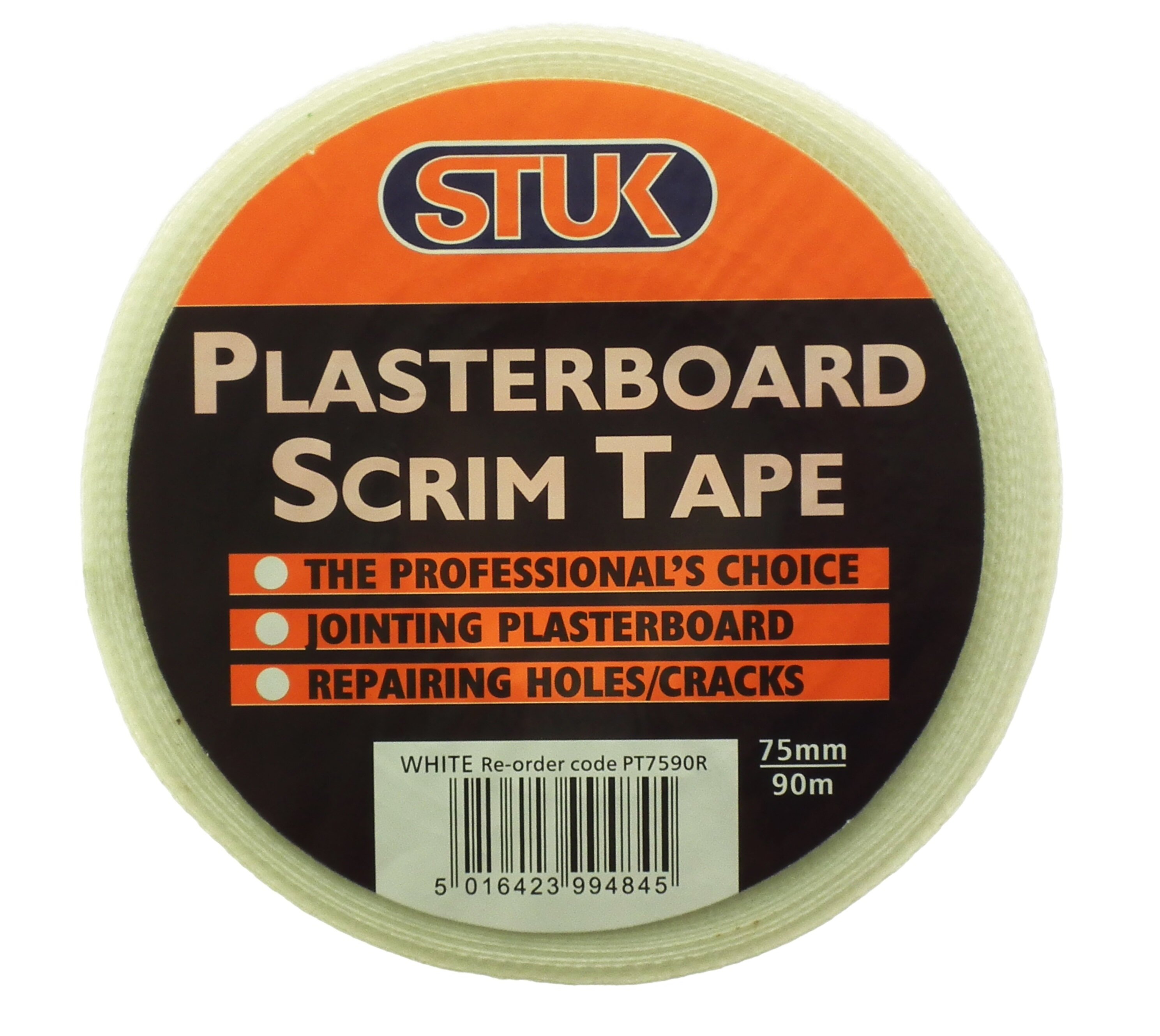 STUK 75 MM  X 90 MTR SCRIM TAPE