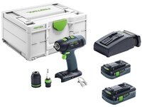 Festool Cordless drill T 18+3 HPC 4,0 I-Plus576447