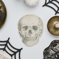 Skull Paper Napkins - Pack of 16