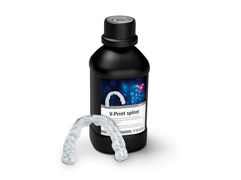 Voco V-Print 3D Printing Material 1000g Splint Clear