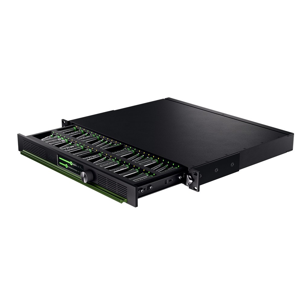 Klvr Charger Pro 1u Rack Mount Charging Unit for up to 48 AA/AAA Batteries
