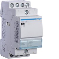 HAGER CONTACTOR 4 POLE 25A 4 N/C