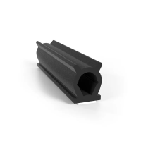 Dual-Hard Self Adhesive 20M Black EDPM