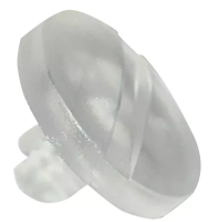 Assembly Clip 12.0mm Head with Slot 9.0mm - 13.0mm Panel Transparent Polycarbonate