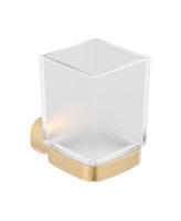 ARCANA TOOTHBRUSH HOLDER BRUSHED GOLD