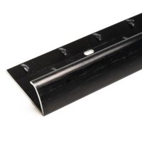 217 SINGLE EDGE BRUSHED BLACK 3FT x 15