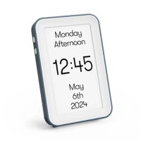 Day Connect Dementia Clock has been fully tested for contrast to ensure ease of use for those with visual impairment.
