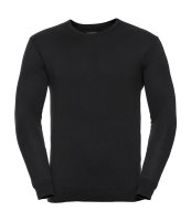 Russell Collection V Neck Knitted Pullover