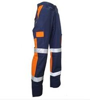 3SA-LWCPRSDNOG, L/weight  Ripstop Cargo Pant DN, Org/Nvy
