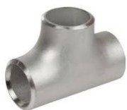 1/2" NB Sch 10s BW Seamless Equal Tee ASTM/ASME SA403 WP304/L ASME B16.9 NACE MR.01.75.