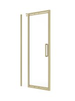 ASPECT INFOLD & INLINE 1200MM SHOWER DOOR BRUSHED GOLD