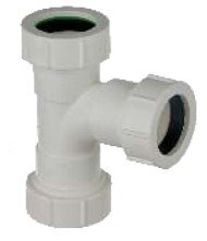 Waste Compression Tee 90deg 40mm EPU1124