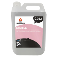 Selden C053 Sterile 73% Alcohol Hand Sanitiser Gel, 5 Litres
