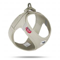 Curli Vest Dog Harness Clasp Air-Mesh Light Tan Extra Large