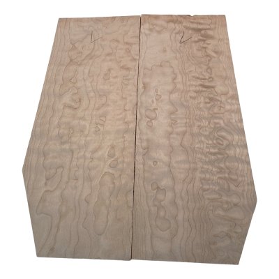 Electric guitar body facing, quilted maple 6mm