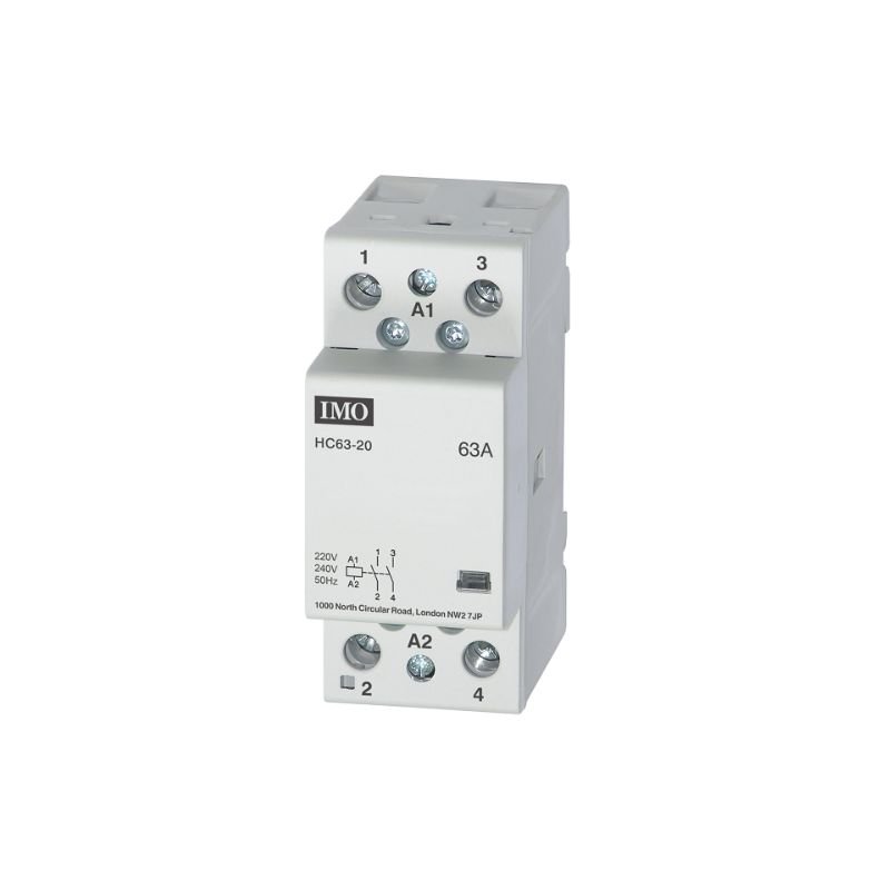 HC63-20230 IMO Modular Contactor 63A 2 Pole NO 230V AC Coil