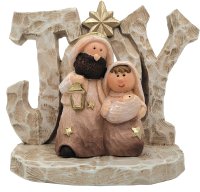 Resin Nativity/3 Figures in Stable  (89258)