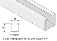 41X41 DEEP PLAIN CHANNEL 3MT LT(OLD TYPE