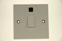 Single Switch with Light 20 Amp Double Pole Pilot Light 1 Gang