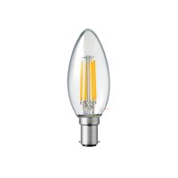Energetic 25W B15 2700K LED Clear Candle Lamp