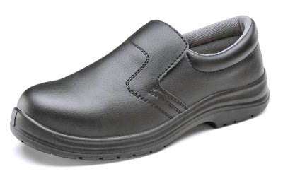 BLACK S2 SLIP ON SAFETY SHOE