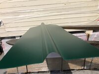 Paltop Green PVC Ridge 180x180x1100mm XD