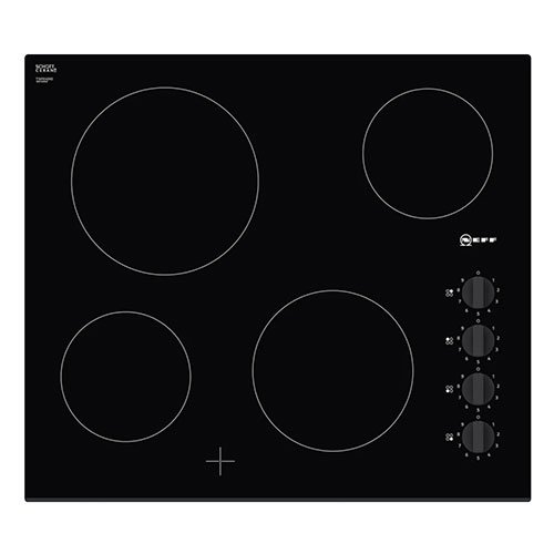 Neff 60cm Ceramic Hob - Black