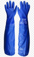 Chemco Long Sleeve Gloves Blue XD