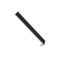 Black colour External roof Fascia Corner Trim 90° angle