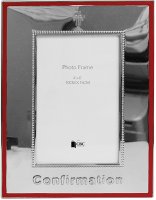 Confirmation Photo Frame/Silver Finish   (F46658)