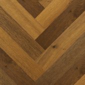 Herringbone Morrison Oak 120 x 18 x 600mm (L&R) 0.72 SQM - Price Per Sq. Yard.