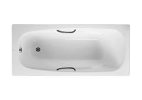 ROCA CARLA ECO 1700x700 2 TAPHOLE TWIN GRIP & ANTI SLIP BATH